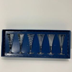 Mikasa Crystal stemware set of 6